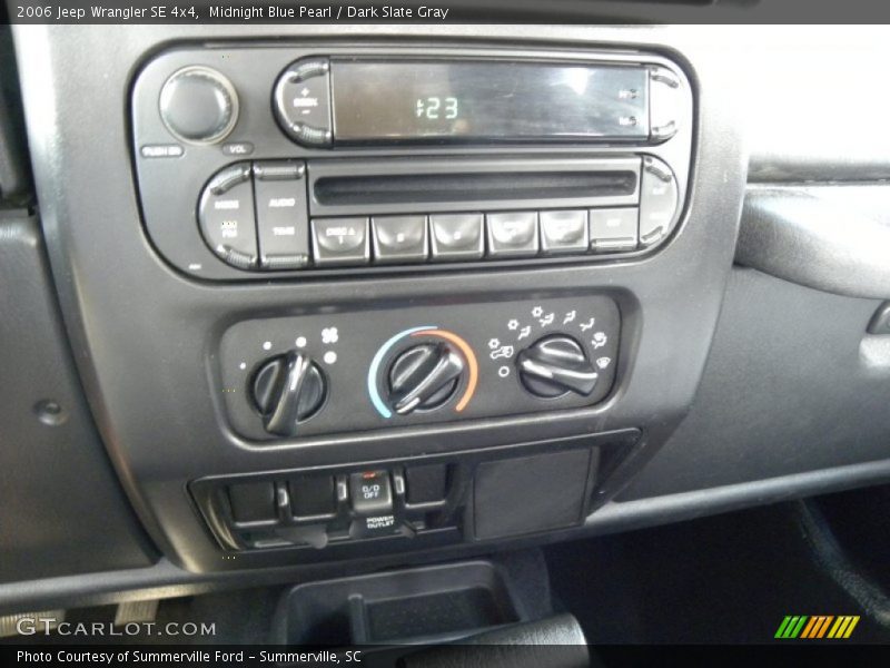 Midnight Blue Pearl / Dark Slate Gray 2006 Jeep Wrangler SE 4x4