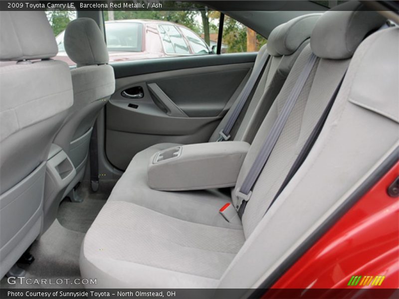 Barcelona Red Metallic / Ash 2009 Toyota Camry LE