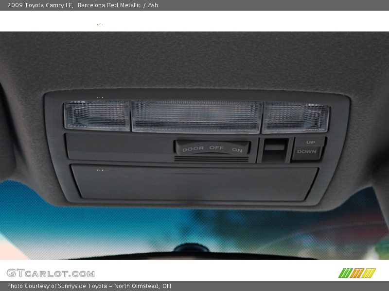 Barcelona Red Metallic / Ash 2009 Toyota Camry LE