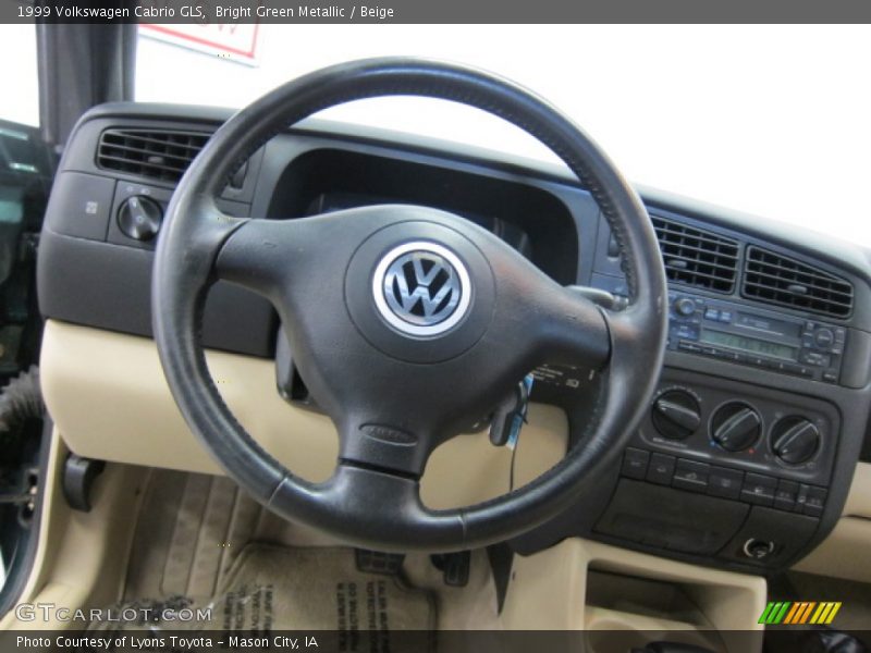 Bright Green Metallic / Beige 1999 Volkswagen Cabrio GLS