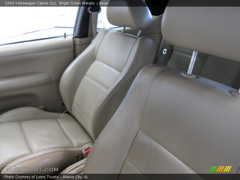 Bright Green Metallic / Beige 1999 Volkswagen Cabrio GLS
