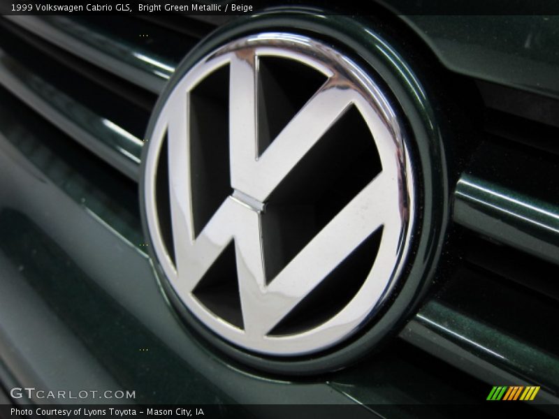 Bright Green Metallic / Beige 1999 Volkswagen Cabrio GLS