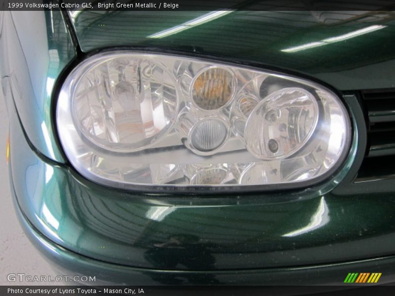 Bright Green Metallic / Beige 1999 Volkswagen Cabrio GLS