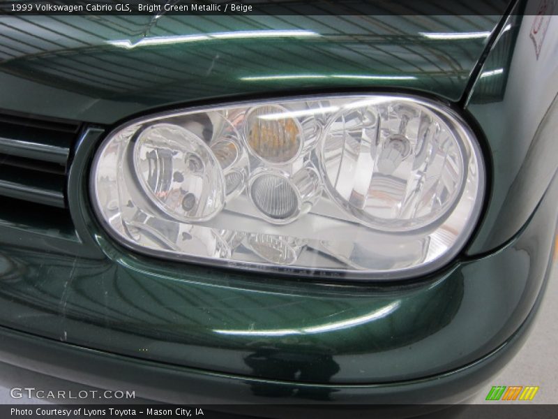 Bright Green Metallic / Beige 1999 Volkswagen Cabrio GLS