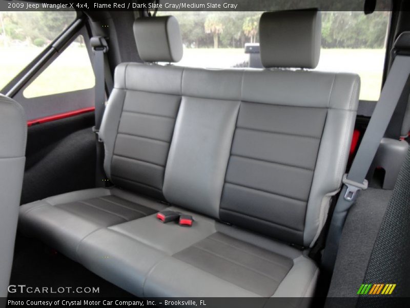 Flame Red / Dark Slate Gray/Medium Slate Gray 2009 Jeep Wrangler X 4x4