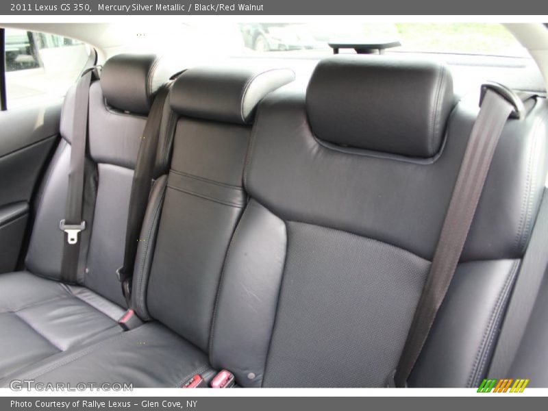  2011 GS 350 Black/Red Walnut Interior