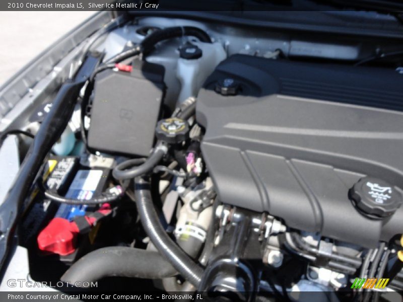 Silver Ice Metallic / Gray 2010 Chevrolet Impala LS