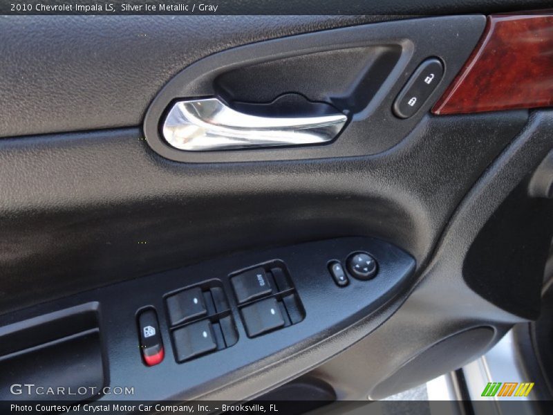 Silver Ice Metallic / Gray 2010 Chevrolet Impala LS