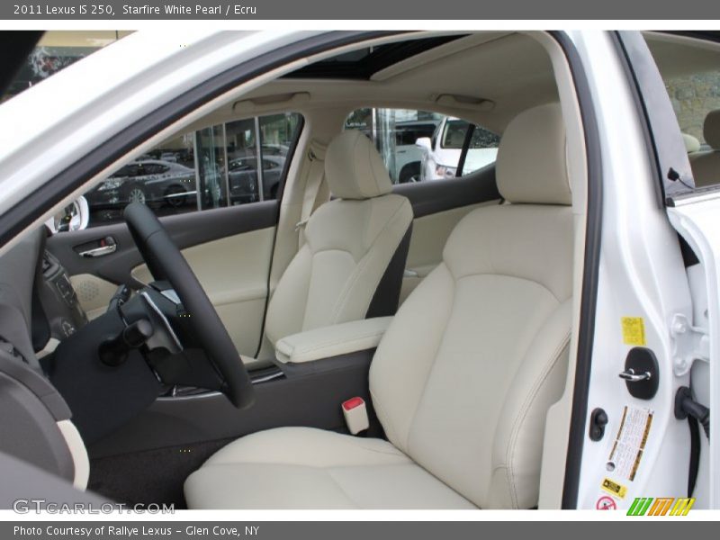  2011 IS 250 Ecru Interior