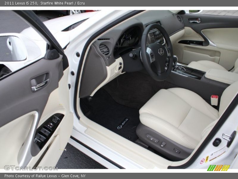  2011 IS 250 Ecru Interior