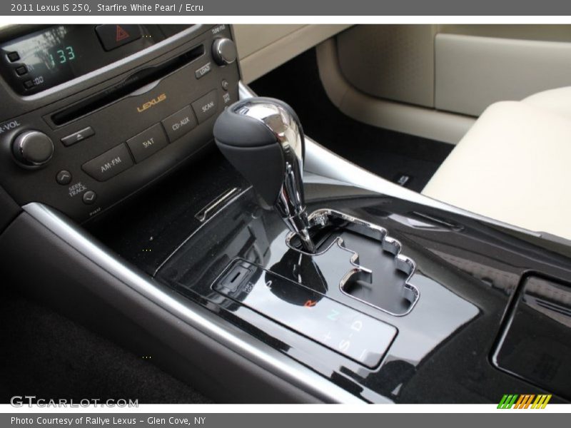  2011 IS 250 6 Speed ECT-i Automatic Shifter