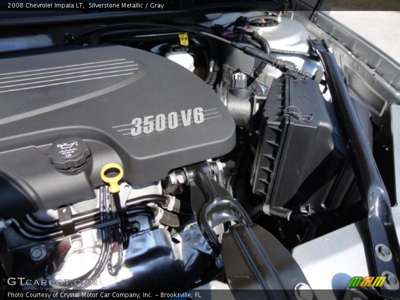 Silverstone Metallic / Gray 2008 Chevrolet Impala LT