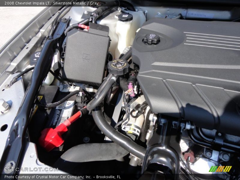 Silverstone Metallic / Gray 2008 Chevrolet Impala LT