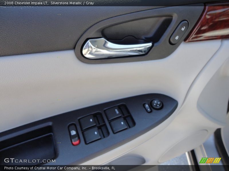 Silverstone Metallic / Gray 2008 Chevrolet Impala LT