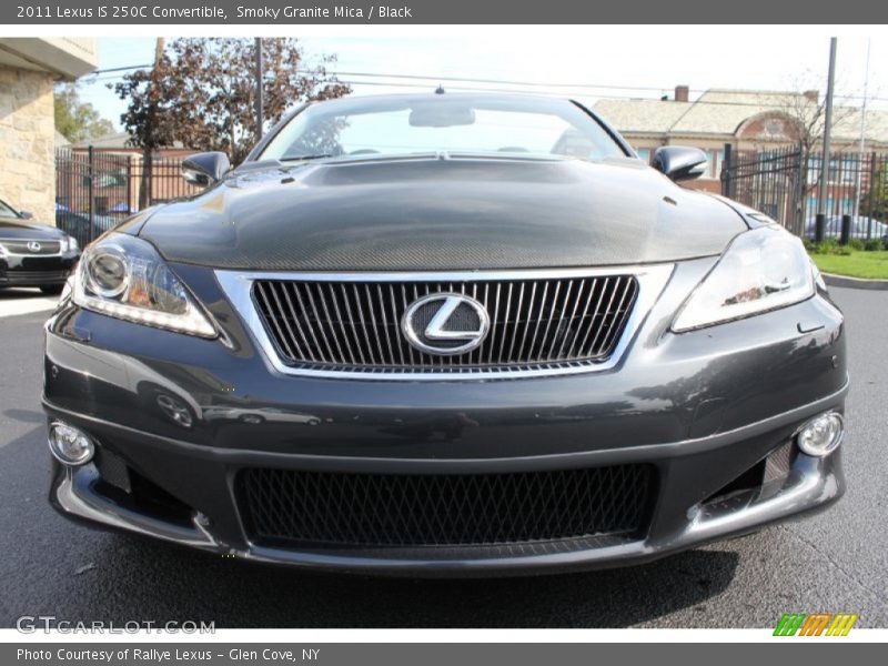 Smoky Granite Mica / Black 2011 Lexus IS 250C Convertible