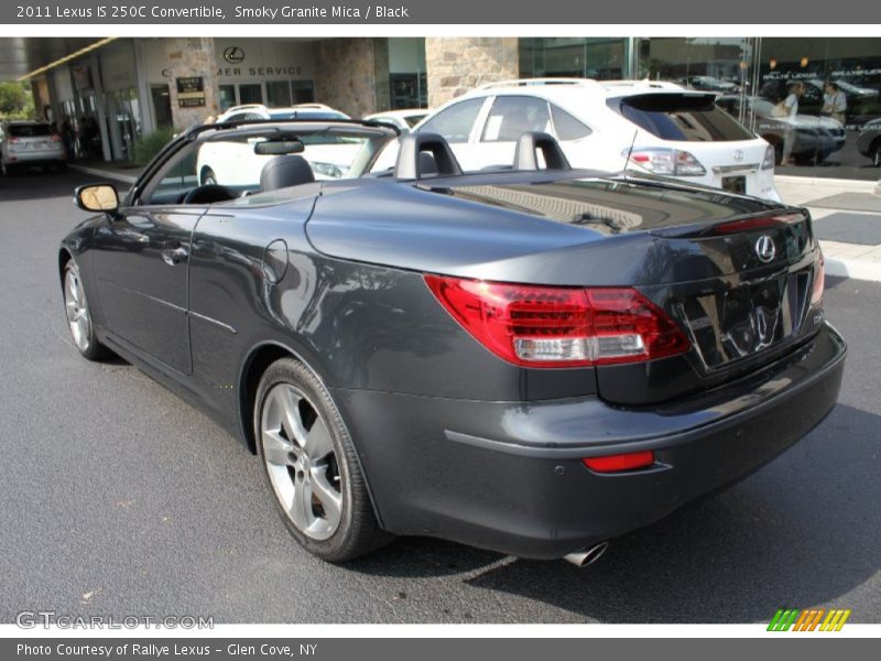 Smoky Granite Mica / Black 2011 Lexus IS 250C Convertible