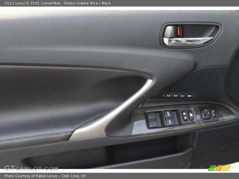 Smoky Granite Mica / Black 2011 Lexus IS 250C Convertible