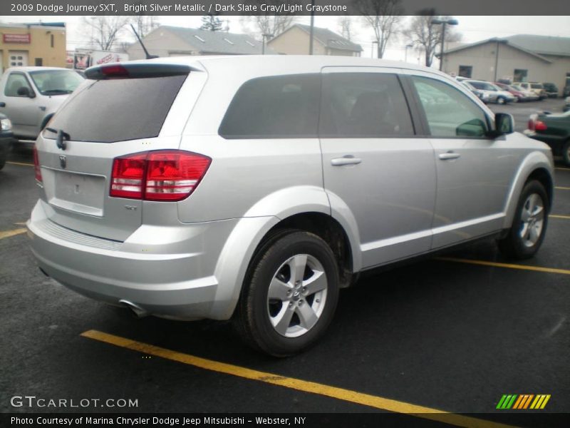 Bright Silver Metallic / Dark Slate Gray/Light Graystone 2009 Dodge Journey SXT