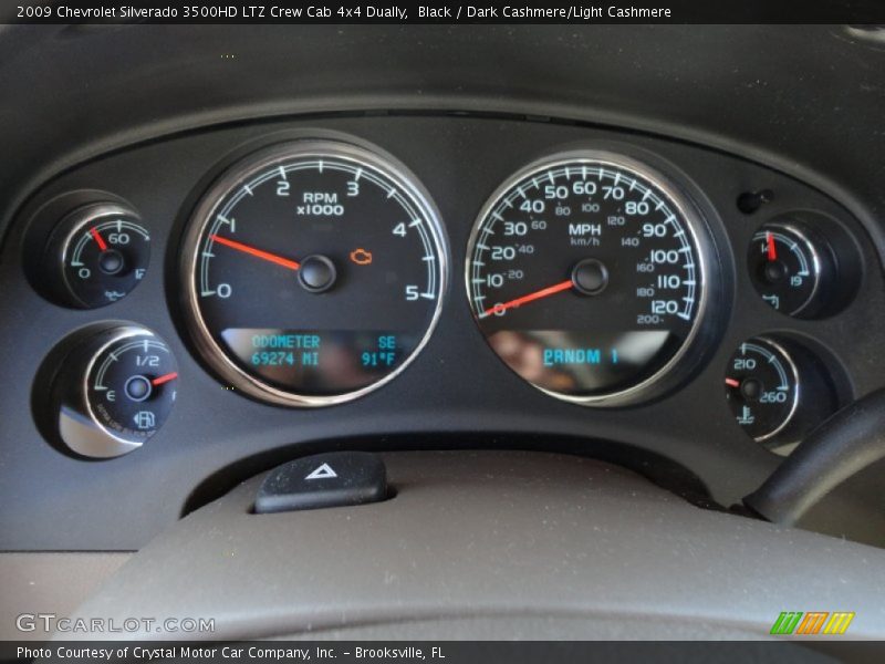  2009 Silverado 3500HD LTZ Crew Cab 4x4 Dually LTZ Crew Cab 4x4 Dually Gauges