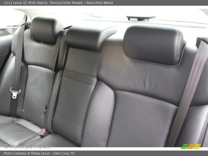 Mercury Silver Metallic / Black/Red Walnut 2011 Lexus GS 450h Hybrid