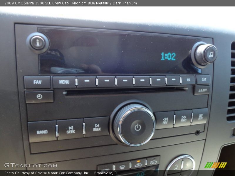 Audio System of 2009 Sierra 1500 SLE Crew Cab