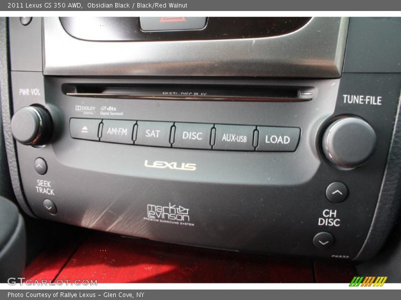 Audio System of 2011 GS 350 AWD