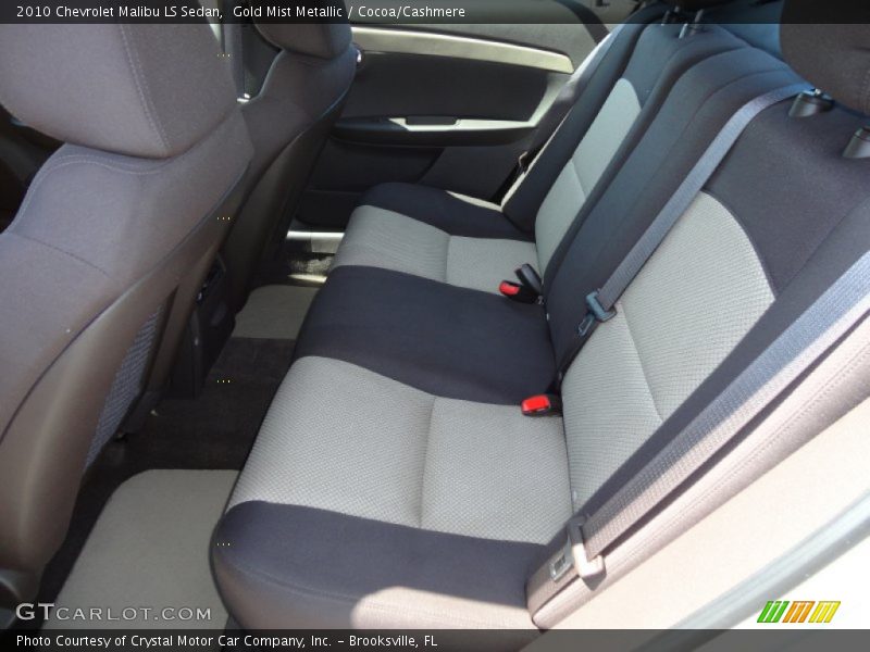 Gold Mist Metallic / Cocoa/Cashmere 2010 Chevrolet Malibu LS Sedan
