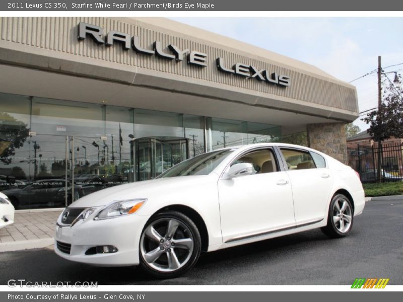 Starfire White Pearl / Parchment/Birds Eye Maple 2011 Lexus GS 350