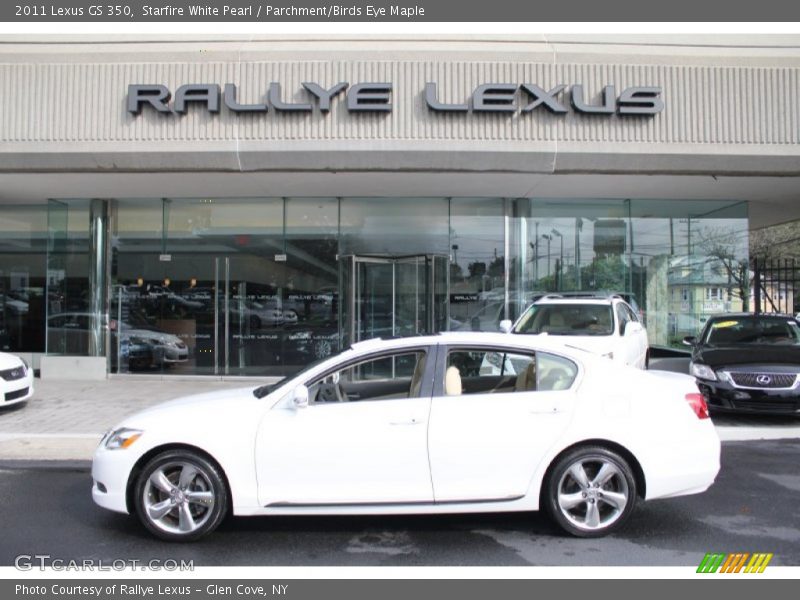 Starfire White Pearl / Parchment/Birds Eye Maple 2011 Lexus GS 350