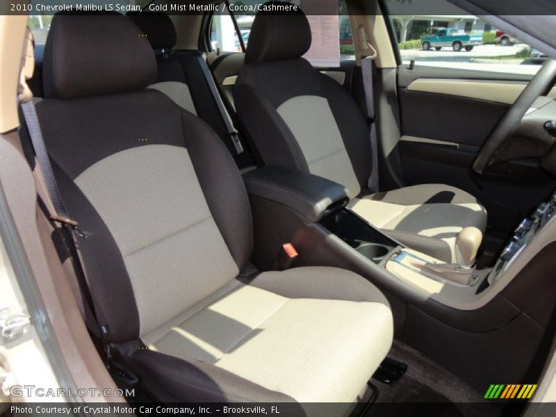 Gold Mist Metallic / Cocoa/Cashmere 2010 Chevrolet Malibu LS Sedan