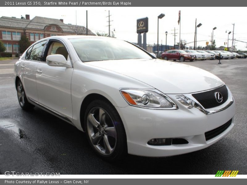 Starfire White Pearl / Parchment/Birds Eye Maple 2011 Lexus GS 350