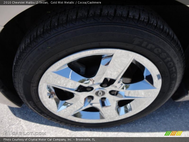 Gold Mist Metallic / Cocoa/Cashmere 2010 Chevrolet Malibu LS Sedan