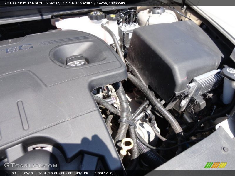 Gold Mist Metallic / Cocoa/Cashmere 2010 Chevrolet Malibu LS Sedan