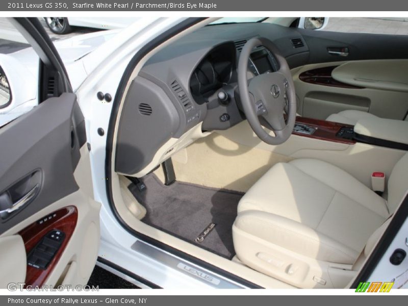 Starfire White Pearl / Parchment/Birds Eye Maple 2011 Lexus GS 350