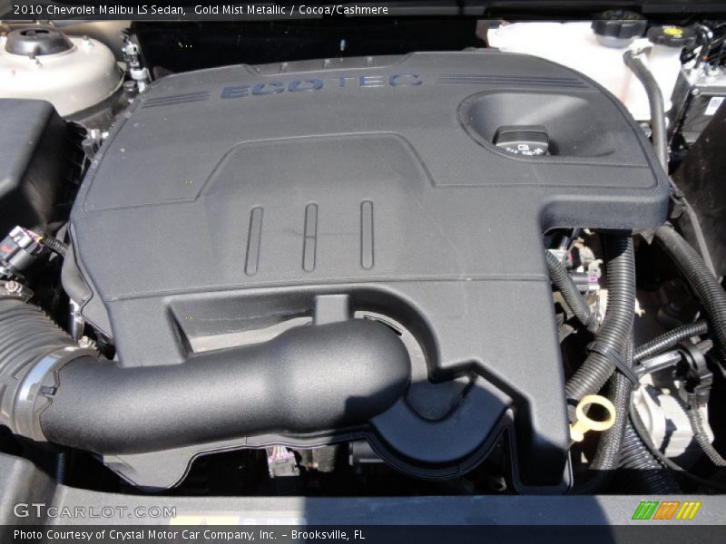 Gold Mist Metallic / Cocoa/Cashmere 2010 Chevrolet Malibu LS Sedan