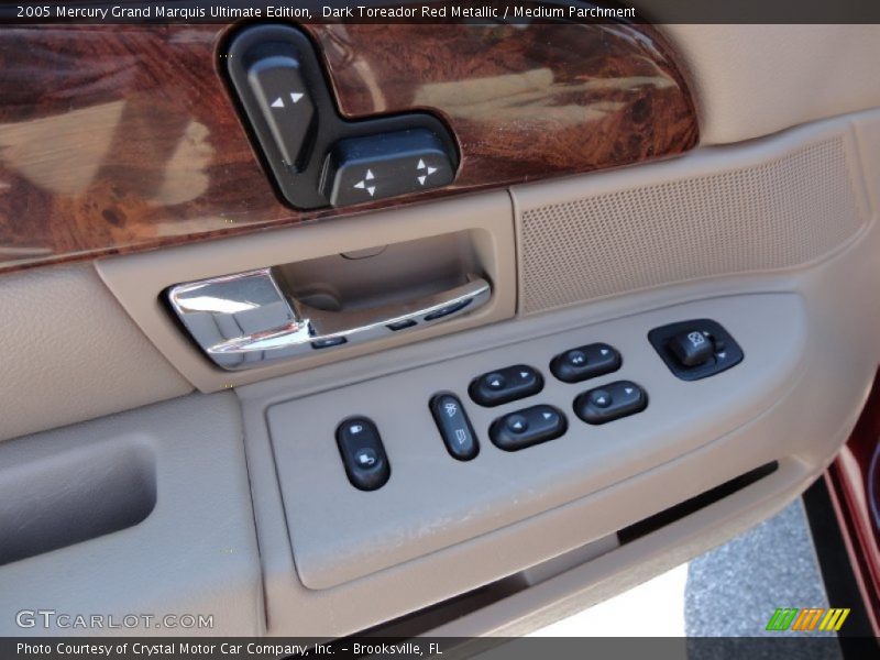 Dark Toreador Red Metallic / Medium Parchment 2005 Mercury Grand Marquis Ultimate Edition