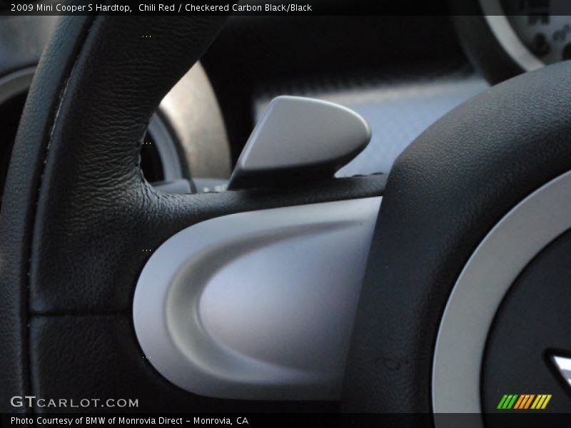 Chili Red / Checkered Carbon Black/Black 2009 Mini Cooper S Hardtop