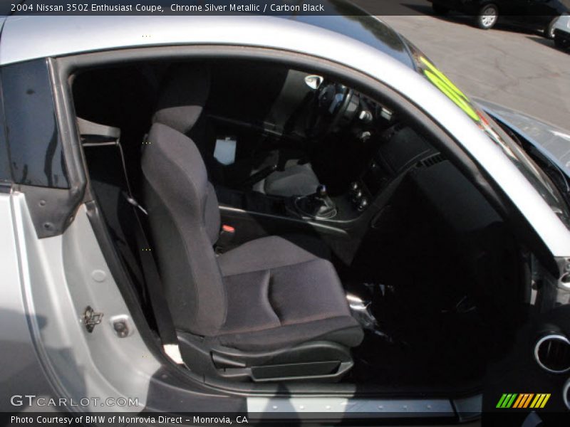 Chrome Silver Metallic / Carbon Black 2004 Nissan 350Z Enthusiast Coupe