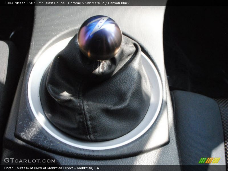 Chrome Silver Metallic / Carbon Black 2004 Nissan 350Z Enthusiast Coupe