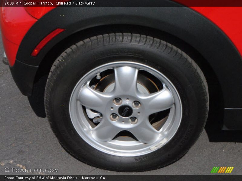Chili Red / Black/Grey 2009 Mini Cooper Hardtop
