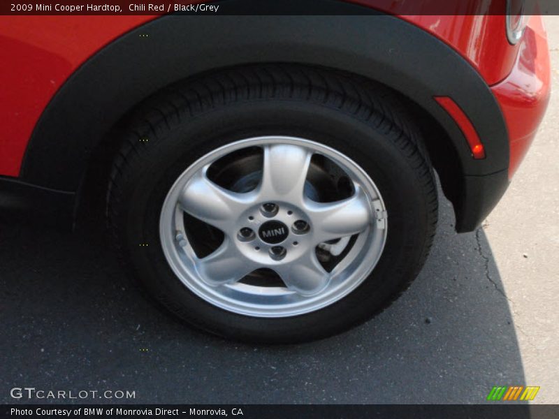 Chili Red / Black/Grey 2009 Mini Cooper Hardtop