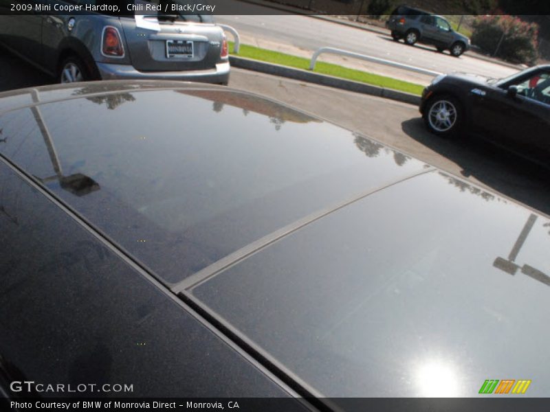 Chili Red / Black/Grey 2009 Mini Cooper Hardtop