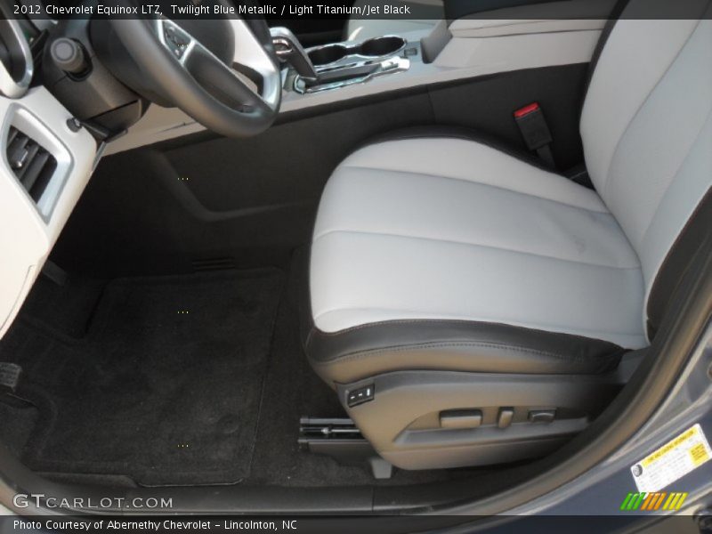  2012 Equinox LTZ Light Titanium/Jet Black Interior