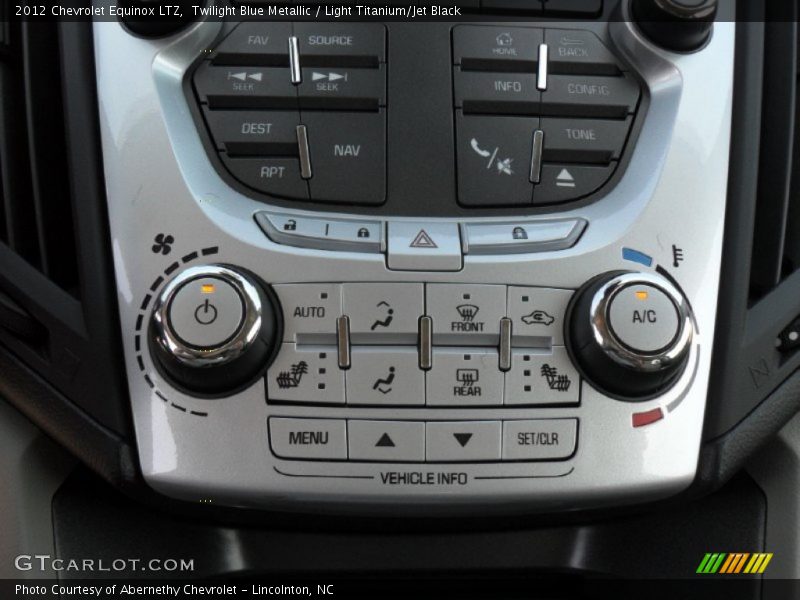 Controls of 2012 Equinox LTZ