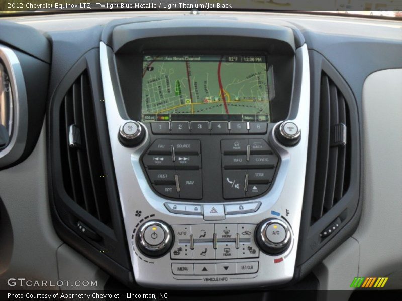 Navigation of 2012 Equinox LTZ