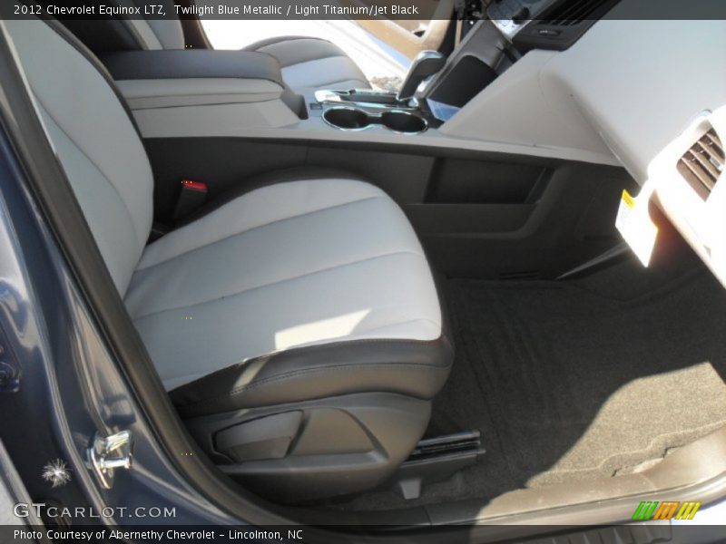  2012 Equinox LTZ Light Titanium/Jet Black Interior