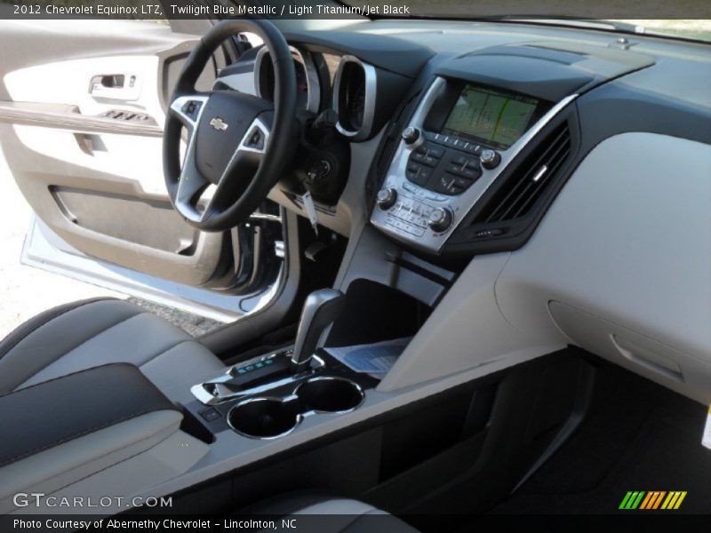 Twilight Blue Metallic / Light Titanium/Jet Black 2012 Chevrolet Equinox LTZ