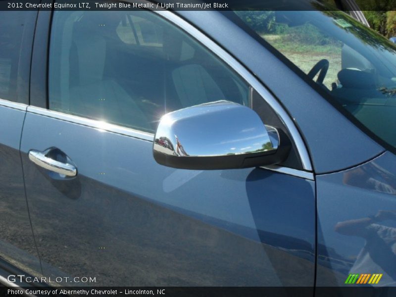 Twilight Blue Metallic / Light Titanium/Jet Black 2012 Chevrolet Equinox LTZ