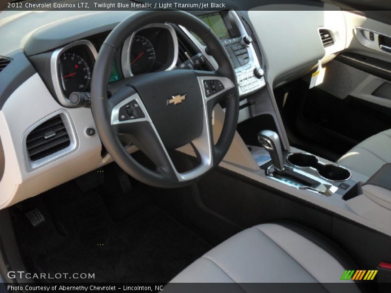 Light Titanium/Jet Black Interior - 2012 Equinox LTZ 