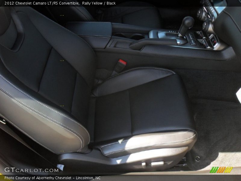 Rally Yellow / Black 2012 Chevrolet Camaro LT/RS Convertible